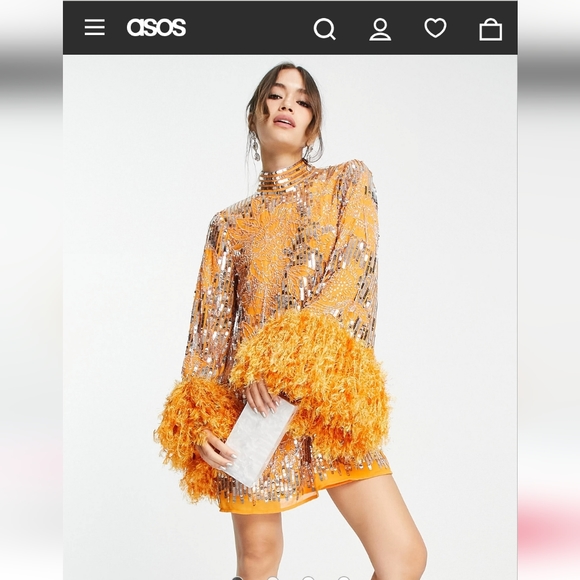 ISO ASOS MINI DRESS - Picture 1 of 1